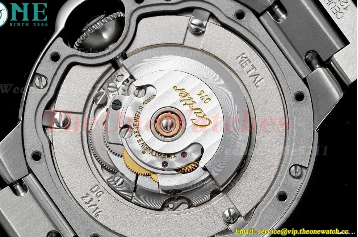 De Dial SS Ballon SS Cartier A076 V6F 33mm White Bleu 0106